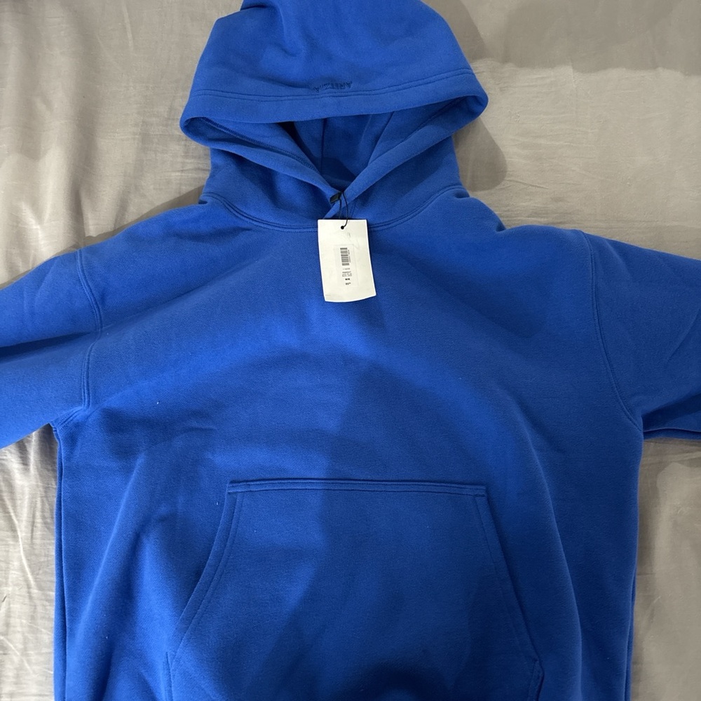 Aritzia Women's Blue Hoodie Sweater